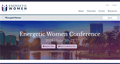 Desktop Screenshot of energeticwomen.org